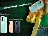 Infinix Smart 9 HD jest dostępny w kolorach Coral Gold, Metallic Black, Neo Titanium i Mint Green (źródło zdjęcia: Infinix)