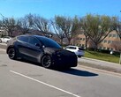 Tesla Model Y "Juniper" zauważony publicznie w USA (źródło zdjęcia: Teslaconomics on X)