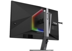 Monitor AOC Agon Pro AG246FK6 posiada z tyłu podświetlenie Light FX RGB (źródło obrazu: Display Specifications)