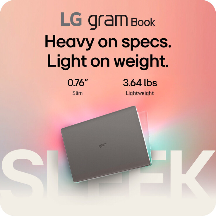 LG Gram Book waży 1,7 kg (3,64 funta) (źródło zdjęcia: LG)