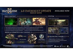 Aktualizacja Space Marine 2 dodaje nowy poziom trudności, nową mapę PvP i nie tylko (Źródło obrazu: Saber Interactive/Focus Entertainment)