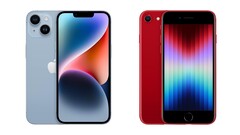 Apple nie sprzedaje już nowych egzemplarzy iPhone&#039;a 14 i iPhone&#039;a SE (2022). (Źródło obrazu: Apple)