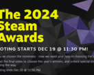 Ogłoszono wyniki The 2024 Steam Awards (źródło obrazu: Valve)