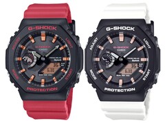 Zegarki Casio G-Shock GA-B2100CD są dostępne w dwóch różnych kolorach, inspirowanych zagrożonymi stworzeniami, które reprezentują. (Źródło zdjęcia: G-Central)