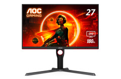 AOC Q27G3XMN ma panel 1440p i 180 Hz, który mierzy 27 cali średnicy. (Źródło obrazu: AOC)