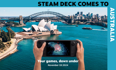 Valve rozpoczęło sprzedaż Steam Deck w Australii (źródło obrazu: Valve)