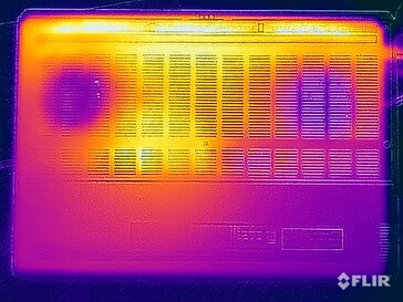 Test naprężenia temperatury powierzchni (dół)