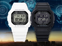 Casio G-Shock GW-5000HS-7ER i G-Shock GW-5000HS-1ER (od lewej do prawej). (Źródło zdjęcia: Casio)