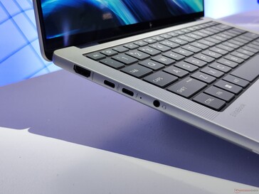 HP EliteBook X G1a: Porty po lewej stronie (źródło obrazu: Benjamin Herzig)