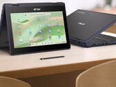 Linia Asus CR Chromebook będzie dostępna w wariantach konwertowalnych. (Źródło obrazu: Asus)