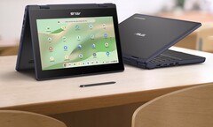 Linia Asus CR Chromebook będzie dostępna w wariantach konwertowalnych. (Źródło obrazu: Asus)