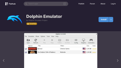 Społecznościowa wersja emulatora Dolphin (Źródło obrazu: Flathub)