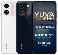 Lava Yuva Smart posiada 6,75-calowy wyświetlacz LCD HD+ (źródło obrazu: Lava)