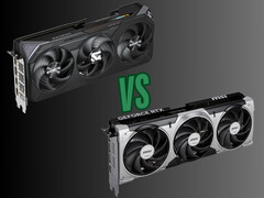 Sprzedaż RX 9070 XT vs RTX 5070 Ti (źródło obrazu: Gigabyte, MSI)