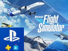 Logo Flight Simulator PS5 (źródło obrazu: Microsoft Xbox Gaming, PlayStation Store)