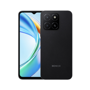 Honor X5b Plus w kolorze Flowing Black (źródło zdjęcia - Honor)