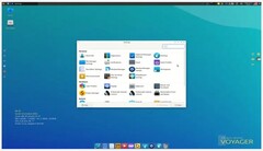 Podstawowy menedżer Xfce w Voyager Live 24.10 (źródło obrazu: Voyager)