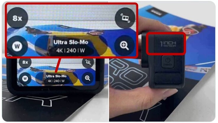 Domniemane wycieki zdjęć kamery GoPro Hero 12 Black zdają się potwierdzać przynajmniej część jej możliwości wideo. (Źródło zdjęcia: The New Camera)