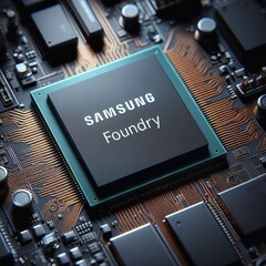 Samsung Foundry w końcu otrzymał nowe zamówienia na swój węzeł 4 nm (obraz wygenerowany przez DALL-E)