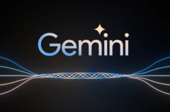 Wyskakująca animacja Gemini Assistant ma niebiesko-fioletowy odcień, podczas gdy Apple Siri ma bardziej wielokolorową animację. Projekt Google może nadal wyglądać inaczej w momencie premiery. (Źródło obrazu: Google)