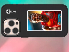 Etui Tizag Digital Canvas pozwalają właścicielom Apple iPhone 16 wyświetlać obrazy z tyłu. (Źródło zdjęcia: Tizag na Instagramie)