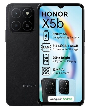 Honor Główne cechy X5b (Źródło obrazu - Honor)