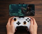 Mobilny klips 8BitDo do bezprzewodowego kontrolera 8BitDo Ultimate 2 współpracuje z dużymi smartfonami. (Źródło obrazu: 8BitDo)