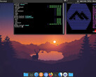 Pulpit Alpine Linux KDE (źródło obrazu: /u/grigio na Reddit)