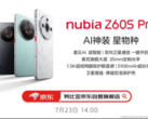 Nubia Z60S Pro prawdopodobnie będzie miała baterię 5100 mAh i funkcje AI, zgodnie z obrazem promocyjnym. (Źródło: ITHome)