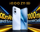 IQoo Z11 posiada potężną baterię o pojemności 9 020 mAh