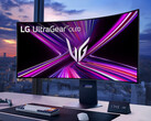 UltraGear OLED 45GX950A ma krzywiznę 800R. (Źródło obrazu: LG)