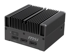 MSI MS-C918S: Nowy Mini-PC jest chłodzony pasywnie. (Źródło obrazu: MSI)