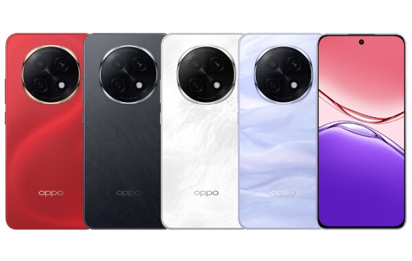 Oppo A5 Pro jest dostępny w czterech kolorach. (Źródło zdjęcia: Oppo)