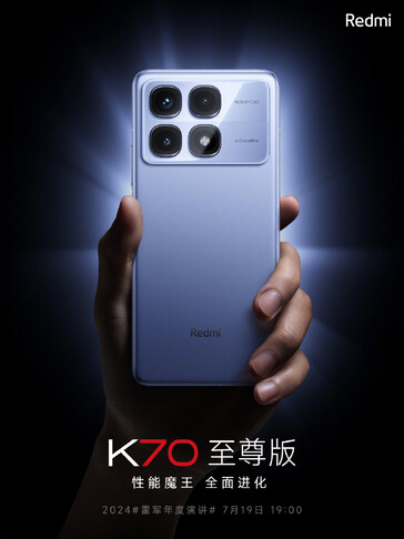 i Redmi K70 Extreme Edition. (Źródło: Xiaomi via Weibo)