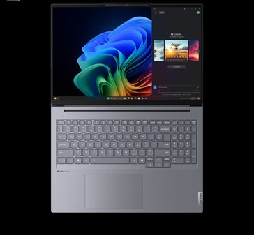 Ekran i klawiatura Lenovo ThinkBook 16 Gen 7 (źródło obrazu: Lenovo)