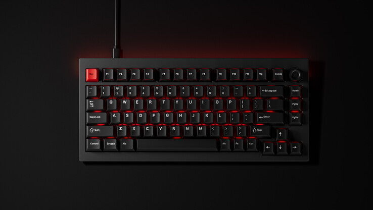 ...and the Dark Master colorway (black and red). (Image source: Lemokey)