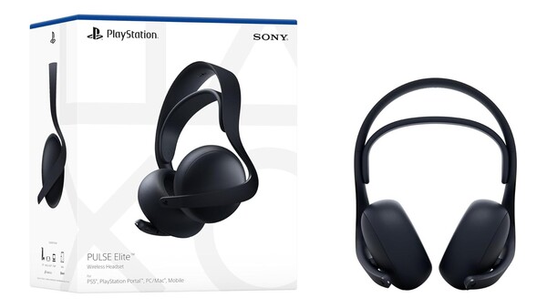 Bezprzewodowy zestaw słuchawkowy Pulse Elite (Midnight Black) jest tańszy na Amazon. (Źródło obrazu: Sony)