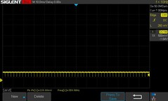 25% jasności: 360 Hz PWM