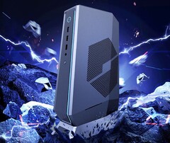 Gamingowy mini PC Mechrevo iMini G może pochwalić się procesorem Intel Core i5-13450HX oraz oddzielną kartą graficzną RTX 4060 Laptop. (Źródło zdjęcia: MiniXPC)