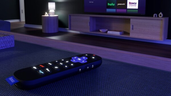 Roku Voice Remote Pro (2. edycja) ma podświetlane klawisze. (Źródło obrazu: Roku)