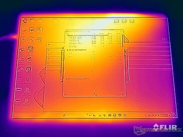 Test naprężeń temperatury powierzchni (przód)