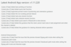 Dziennik zmian aplikacji Mammotion w wersji 1.11.220 dla użytkowników Android. (Źródło obrazu: Mammotion)