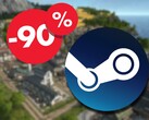 Anno 1800 jest dostępne na Steam do 13 marca z 90% zniżką za 6 dolarów zamiast 60 dolarów. (Źródło obrazu: Steam)