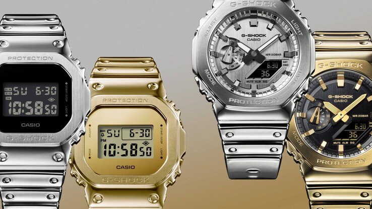 Casio wypuściło w USA cztery nowe zegarki Fine Metallic. (Źródło zdjęcia: Casio)