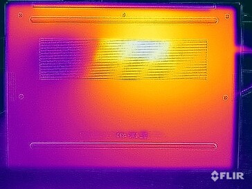 Test naprężeń temperatury powierzchni (dół)