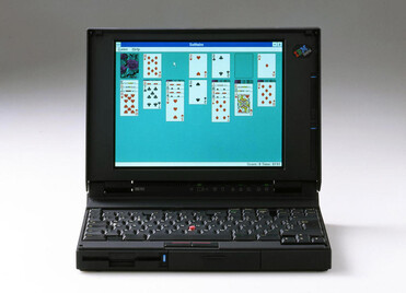 IBM ThinkPad z lat 90-tych (źródło obrazu: richardsapperdesign.com)