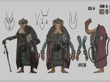 Rzekomo wyciekły wizerunek postaci o imieniu Jotraaaz Kammzzzek z gry Star Wars Eclipse. (Źródło zdjęcia: MP1st)