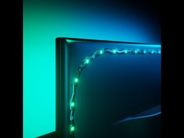 Instalacja Nanoleaf PC Screen Mirror Lightstrip (źródło obrazu: Nanoleaf PR)