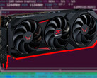 AMD Radeon RX 9070 XT na ekranie wyników podkręcania