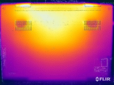 Test naprężenia temperatury powierzchni (dół)